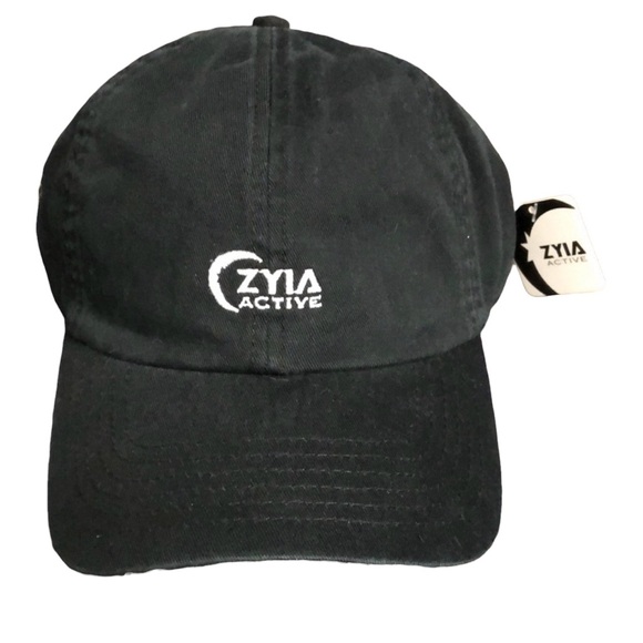 Zyia Active Accessories - Zyia Active Black Classic Cap 879 Hat NWT